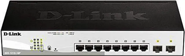 Alt view image 6 of 16 - D-Link Dgs-1210-10P Web Smart Switch