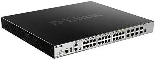 Alt view image 9 of 12 - D-LINK BUSINESS PRODUCTS SOLUTIONS DGS-3630-28PC/SI 24PORT MANAGED L3 POE SWITCH