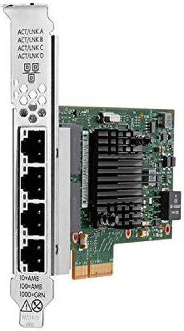 Alt view image 6 of 7 - HPE Ethernet 1Gb 4-port Base-T I350-T4 Adapter P21106B21