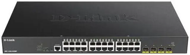 Alt view image 6 of 8 - D-Link 28 Port 10G SFP+ Managed Smart Switch DGS125028X6KV
