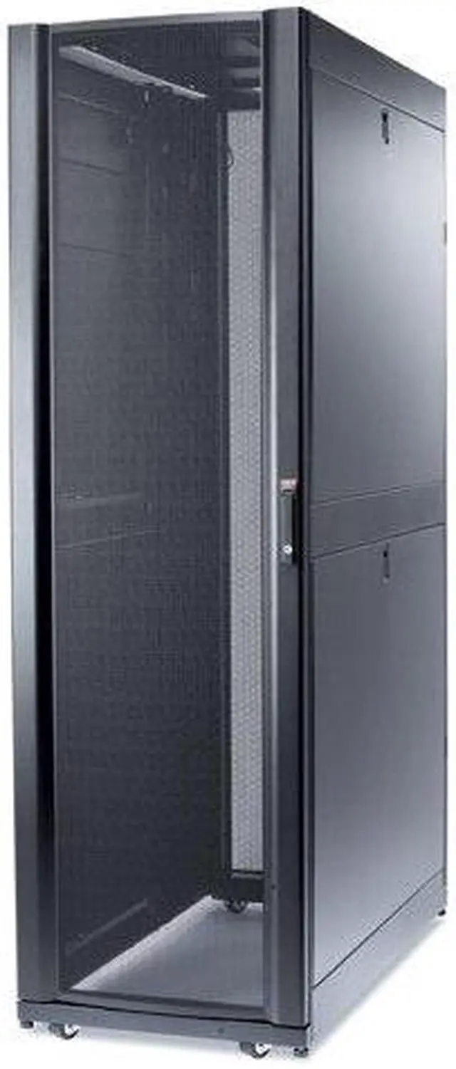 Alt view image 2 of 8 - APC NetShelter SX, Server Rack Enclosure, 42U, Shock Packaging, 2000 lbs, Black, 1991H x 600W x 1200D mm