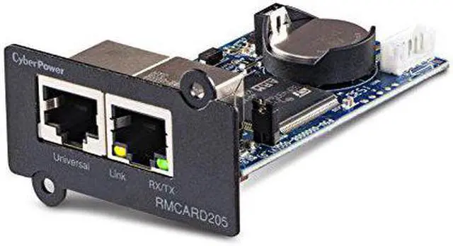 Alt view image 5 of 6 - CyberPower RMCARD205TAA UPS & ATS PDU Remote Management Card - TAA Compliant