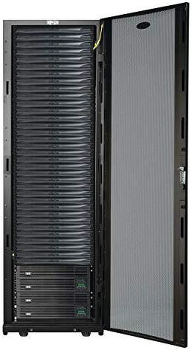 Alt view image 3 of 3 - TRIPP LITE MDA3F34UPX00000 6000 VA 5400W EdgeReady Micro Data Center - 34U, (2) 6 kVA UPS Systems (N+N), Network Management and Dual PDUs