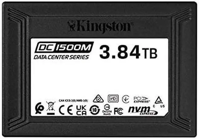 Alt view image 11 of 19 - Kingston DC1500M 3.84TB 2.5" U.2 PCIe NVMe Internal SSD SEDC1500M3840G