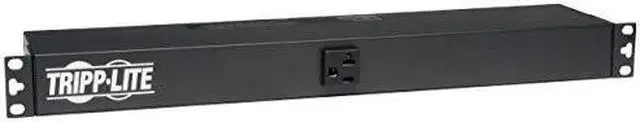 Alt view image 5 of 9 - Tripp Lite PDU Basic 13 NEMA 5-15/20R Outlets 5-20P Input 6ft Cord 1URM PDU1226