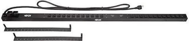 Alt view image 14 of 16 - Tripp Lite PDU Basic 24 5-15/20R L5-30P 2.9kW 120V 10ft Cord 63.75in 0U PDUV30