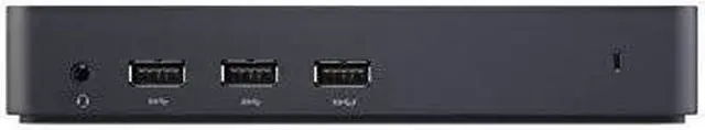 Alt view image 3 of 3 - dell usb 3.0 ultra hd/4k triple display docking station (d3100), black