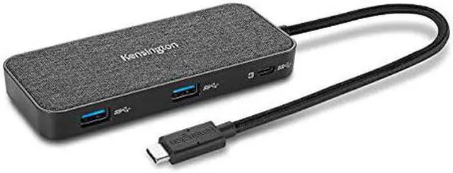 Alt view image 5 of 14 - Kensington Docking Station - 4K - 3840 x 2160 - USB Type-C - Wired - Portable