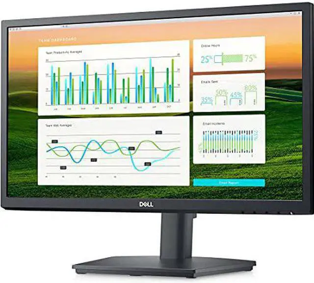 Alt view image 10 of 19 - Dell E2222HS - LED monitor - 22" (21.5" Viewable) - 1920 x 1080 Full HD (1080p) @ 60 Hz - VA - 250 nits - 3000:1 - HDMI, VGA, DisplayPort - Speakers