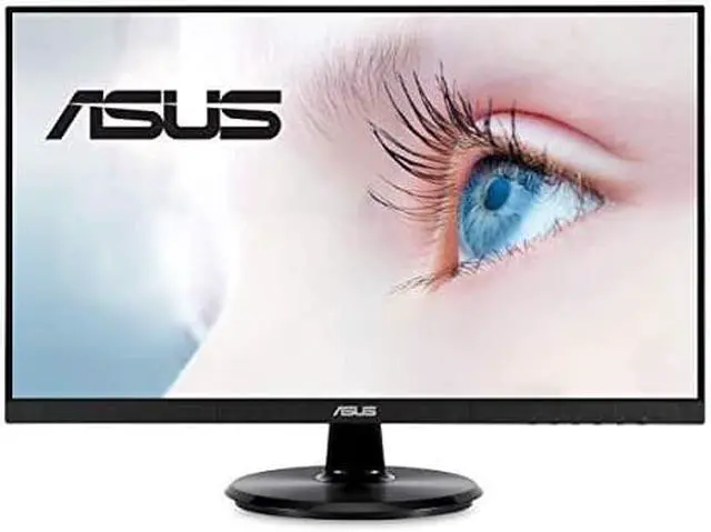 Alt view image 4 of 14 - ASUS VA24DQ 24" (23.8" Viewable) Monitor, 1080P Full HD, 75Hz, IPS, Adaptive-Sync/FreeSync, Eye Care, HDMI DisplayPort VGA, Frameless, VESA Wall Mountable
