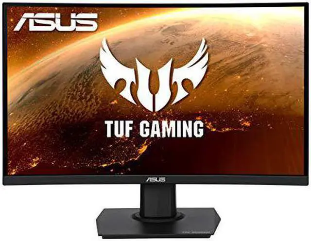 Alt view image 5 of 12 - ASUS TUF GAMING VG24VQE 23.6IN 1080P FULL HDASUS TUF Gaming VG24VQE 23.6 Curved Monitor, 1080P Full HD, 165Hz (Supports 144Hz), 1ms, Extreme Low Motion Blur, FreeSync Premium, Shadow Boost, Eye Care