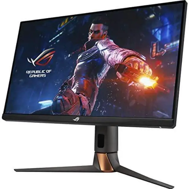 Alt view image 17 of 17 - ASUS ROG Swift 27 1440P Gaming Monitor (PG279QM) - WQHD, Fast IPS, 240Hz, 1ms, G-SYNC, NVIDIA Reflex Latency Analyzer, DisplayHDR400, Eye Care, HDMI, DisplayPort, USB, Height Adjustable,BLACK