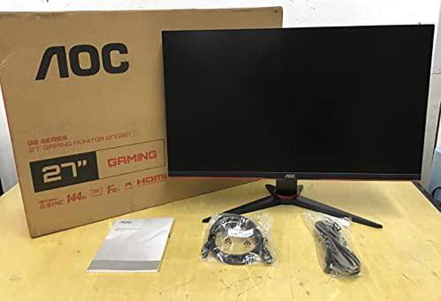 Alt view image 11 of 12 - AOC 27G2E 27" 16:9 Full HD 1920 x 1080 144Hz IPS Gaming Monitor with FreeSync, Black & Red