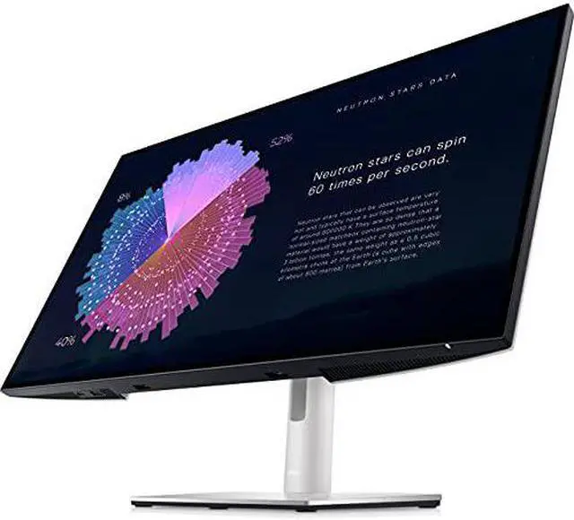 Alt view image 15 of 20 - Dell U2722DE 27" QHD Monitor LED-backlit USB-C Hub 8ms 16:9 350 cd/m² 1000:1 Anti-Glare Height Pivot Swivel Tilt No Base