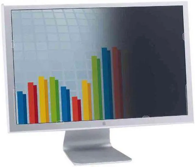 Alt view image 12 of 20 - 3M Blackout Frameless Privacy Filter for 22" Widescreen LCD Monitor 16:10