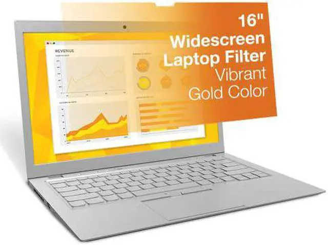 Alt view image 6 of 15 - 3M Gold Privacy Filter for Apple MacBook Pro 16 GFNAP009