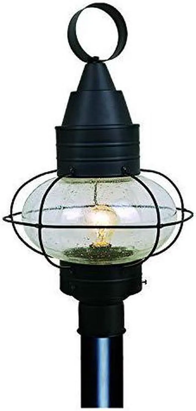 Alt view image 2 of 2 - VAXCEL OP21835TB Chatham Outdoor Post Light Black