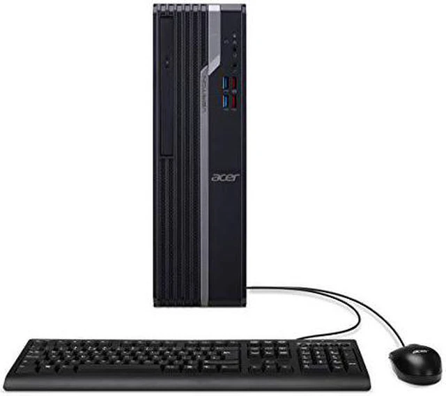 Alt view image 7 of 7 - Acer Veriton VX4665G-I3910H1 Desktop, 9th Gen Intel Core i3-9100, 8GB DDR4, 1TB 7200RPM HDD, 8X DVD, Intel Wireless-AC 9260 802.11ac Gigabit WiFi 5, Keyboard and Mouse, Windows 10 Profe (DT.VSXAA.001)
