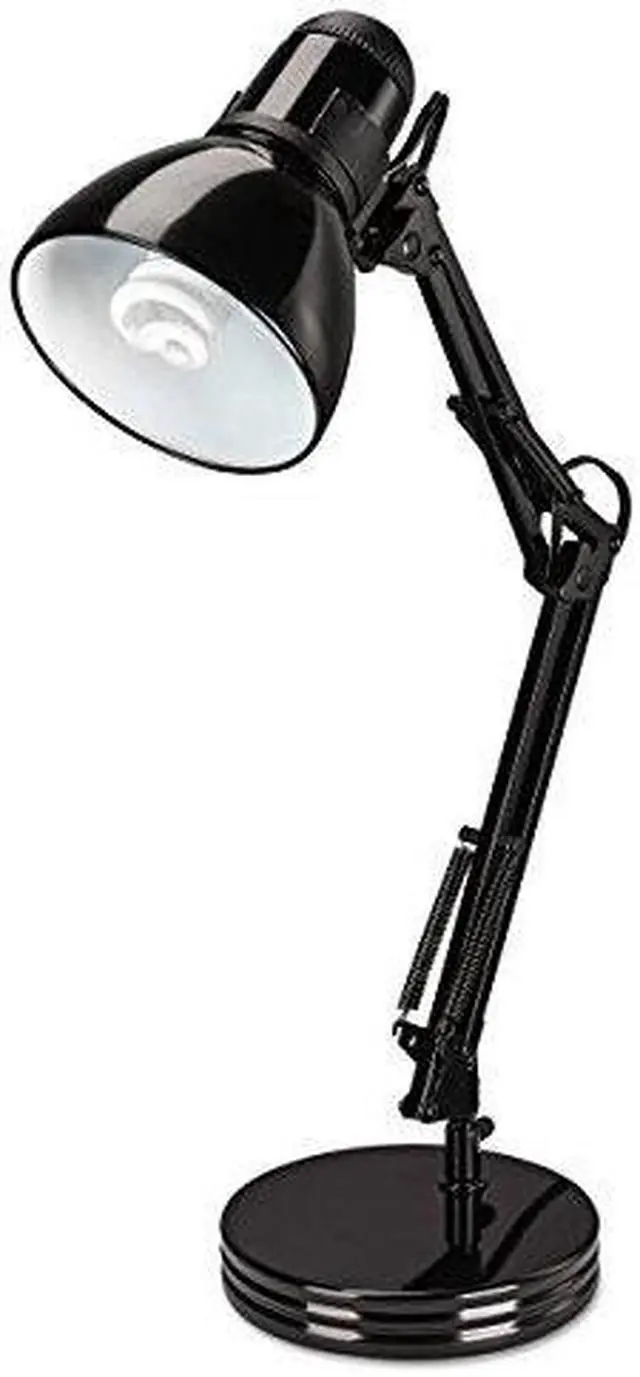 Alt view image 17 of 20 - Architect Desk Lamp, Adjustable Arm, 22"H, Black