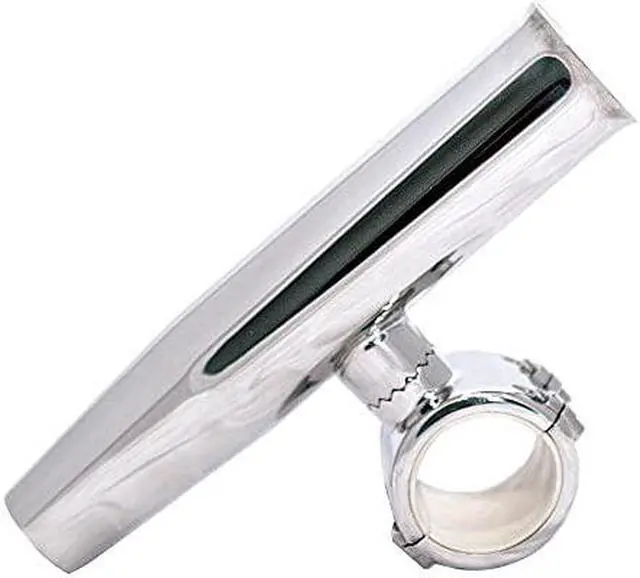Alt view image 5 of 6 - Tigress 1" Polished SS Adjustable Clamp-On Rod Holder
