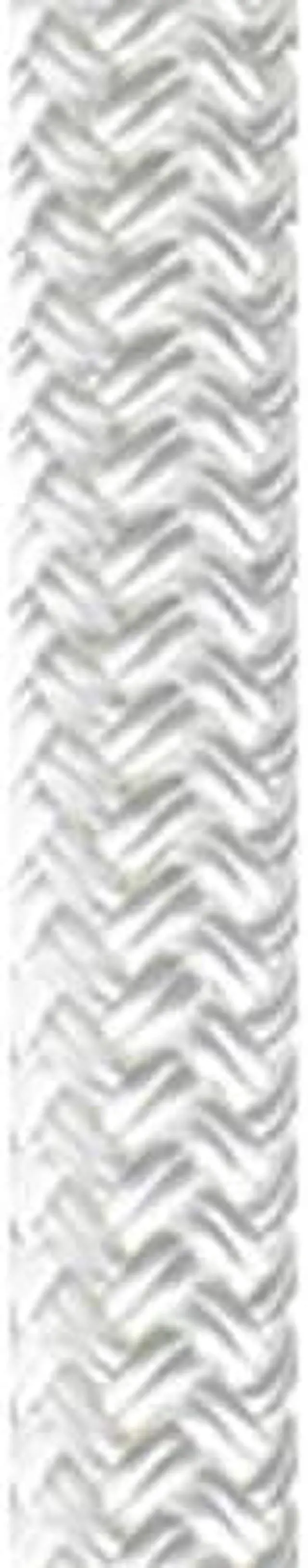 Alt view image 7 of 8 - New England Ropes 1/2" x 25' Nylon Double Braid Dock Line - White