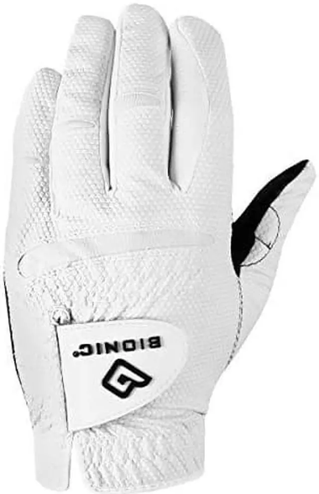 Alt view image 4 of 5 - Bionic Men's Left Hand Relax Grip 2.0 Golf Glove - Large - Black