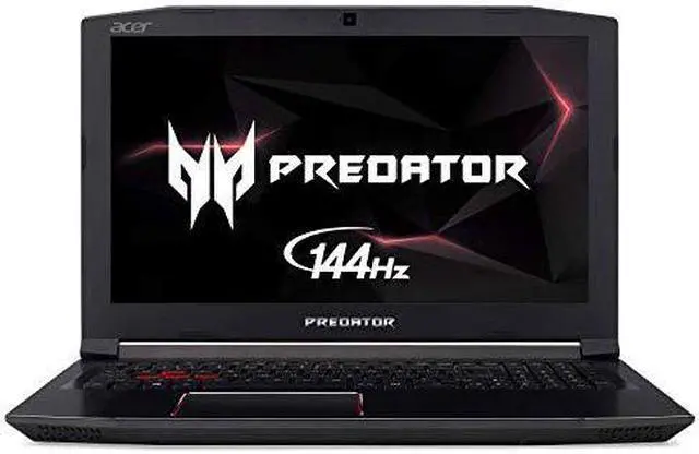 Alt view image 15 of 16 - Acer Predator Helios 300 Gaming Laptop, 15.6" Full HD IPS Display w/ 144Hz Refresh Rate, Intel 6-Core i7-8750H, GeForce GTX 1060 6GB Overclockable Notebook, 16GB DDR4, 256GB NVMe SSD, PH315-51-78NP