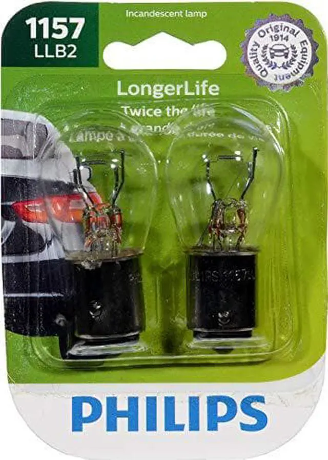 Alt view image 2 of 2 - 1157 12v Philips Signal Lamp Light Bulbs, Pack of 2