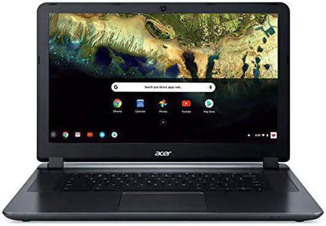 Alt view image 5 of 5 - Acer Chromebook 15 CB3-532-108H 15.6" Chromebook - 1366 x 768 - Atom x5 E8000 - 4 GB RAM - 16 GB Flash Memory - Granite Gray