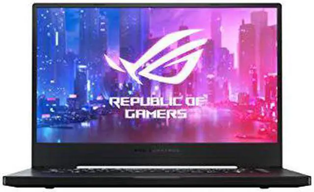 Alt view image 7 of 7 - ASUS - 15.6" Gaming Laptop - AMD Ryzen 7 - 16GB Memory - NVIDIA GeForce GTX 1660 Ti Max-Q - 512GB Solid State Drive - Metalic Hairline Black Notebook PC Computer GA502DU-BR7N6