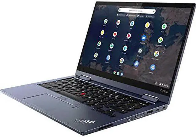 Alt view image 17 of 18 - Lenovo ThinkPad C13 Yoga Chromebook Laptop, 13.3" FHD IPS Touch 300 nits, Ryzen 3 3250C, AMD Radeon Graphics, 4GB, 128GB SSD, Chrome Os