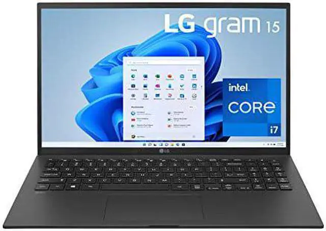 Alt view image 2 of 2 - LG Gram 15Z95P Laptop 15.6" Ultra-Lightweight, IPS, FHD (1920 x 1080), Intel CORE i7, 16GB RAM, 512GB SSD, Windows 11 Home, 80Wh Battery, Alexa Built-in, 2X USB-C, HDMI, USB-A  Black