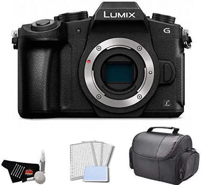 Alt view image 5 of 5 - Panasonic Lumix DMC-G85 Mirrorless Micro Four Thirds Digital Camera (Body Only) Bundle with Carrying Case + LCD Screen P