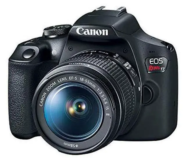 Alt view image 18 of 20 - Canon EOS Rebel T7 EF-S 18-55mm IS II Kit