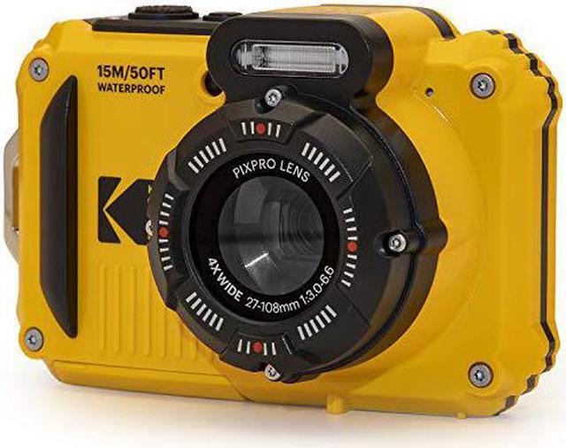 Alt view image 16 of 20 - KODAK PIXPRO WPZ2 Rugged Waterproof Shockproof Dustproof WiFi Digital Camera 16MP 4X Optical Zoom 1080P Full HD Video Vlogging Camera 2.7" LCD (Yellow)
