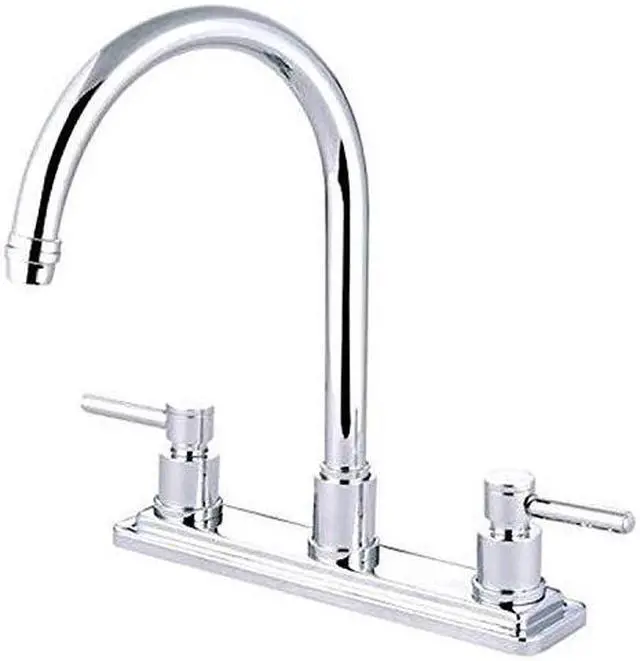 Alt view image 4 of 4 - Kingston Brass KS8798ELLS Kitchen , Faucet, Satin Nickel