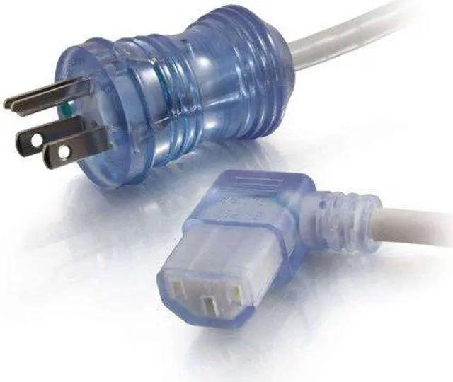 Alt view image 9 of 9 - C2G Power Cord - Power Nema 5-15-P - Male - Power Iec 320 En 60320 C13 - Female - 15