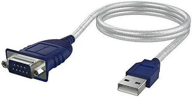 Alt view image 9 of 11 - SABRENT USB 2.0 to Serial (9-Pin) DB-9 RS-232 Converter Cable, Prolific Chipset, - HEXNUTS - , [Windows 10/8.1/8/7/VISTA/XP, Mac OS X 10.6 and Above] 2.5 Feet (CB-DB9P)