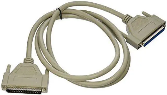 Alt view image 6 of 9 - Monoprice Molded Cable - 6 Feet - DB37 Male/Female