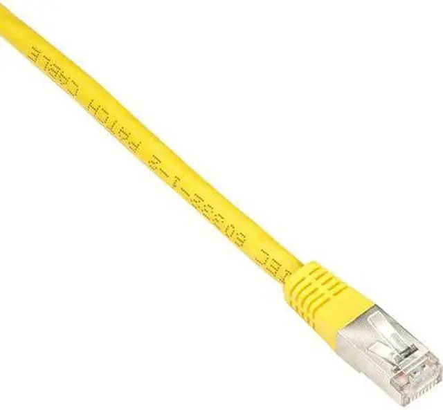 Alt view image 2 of 7 - BLACK BOX EVNSL0272YL-0006 CAT6 250-MHZ MOLDED SLIMLINE STRANDED ETHERNET PATCH CABLE-SHIELDED (S/FTP), CM