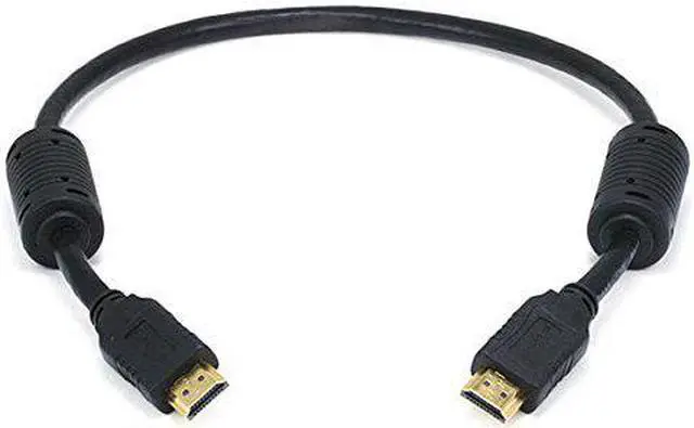 Alt view image 6 of 8 - Monoprice Select Series High Speed HDMI Cable, 4K @ 24Hz, 10.2Gbps, 28AWG, 1.5ft, Black