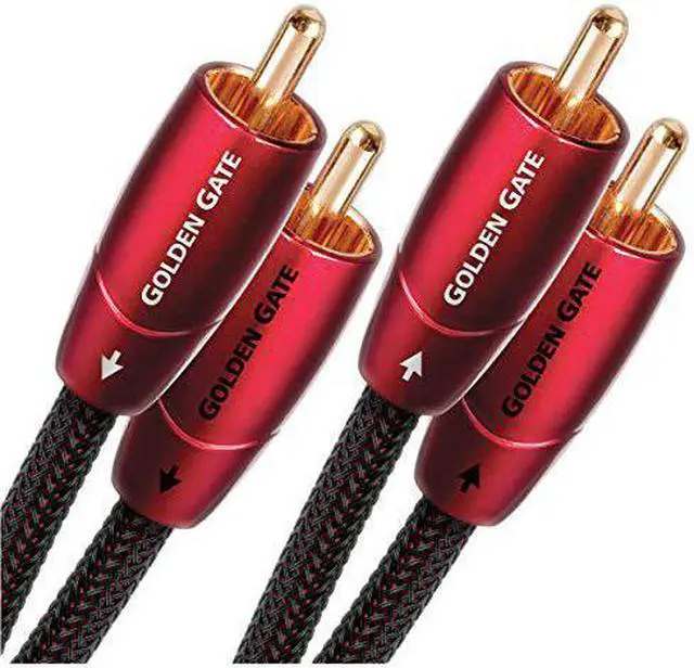 Alt view image 8 of 8 - AudioQuest Golden Gate RCA Male to RCA Male Cables - 6.56 ft. (2m)