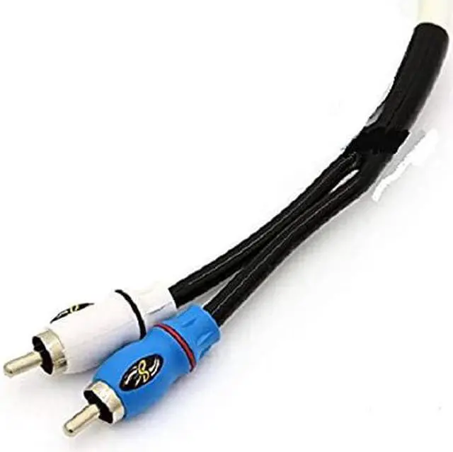 Alt view image 4 of 4 - Marine Series 6.6' Audio RCA Cable - White