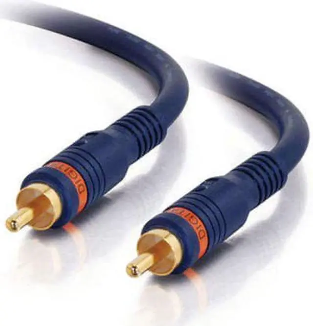 Alt view image 10 of 10 - 12FT VELOCITYANDTRADE; S/PDIF DIGITAL AUDIO COAX CABLE