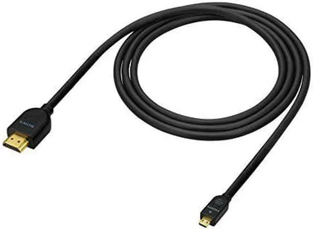 Alt view image 6 of 6 - sony dlcheu15 micro hdmi cable (4.7 feet) 1.5 meter