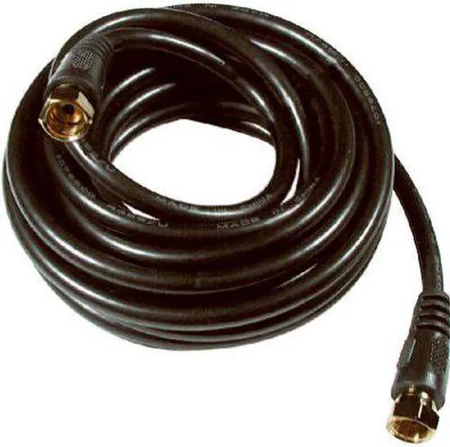 Alt view image 10 of 13 - RCA VH612R RG6 Coaxial Cable (12ft; Black)