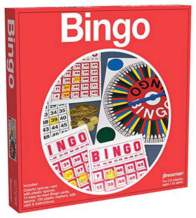 Alt view image 6 of 6 - Pressman Toy 1905-06 Bingo Game
