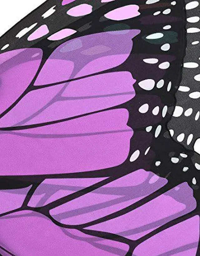 Alt view image 16 of 20 - Douglas Toys Dreamy Dress-ups Purple Monarch Butterfly Fabric Wings