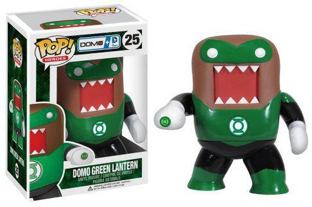 Alt view image 3 of 3 - Green Lantern Domo DC Heroes 3 3/4 Inch Pop! Vinyl Figure