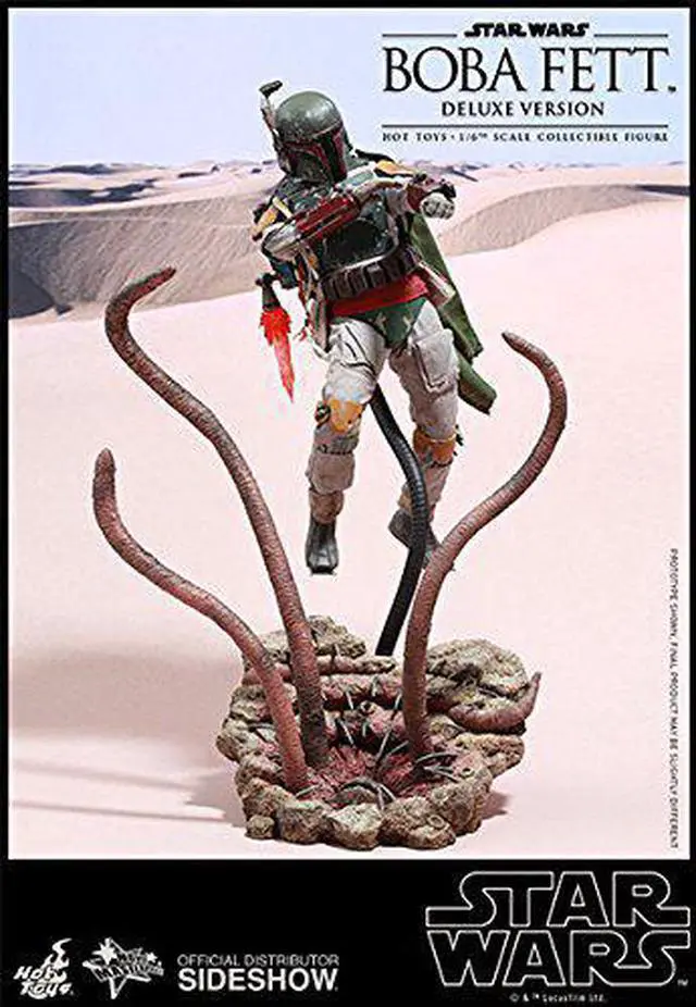 Main image of Hot Toys Star Wars Episode VI Return of the Jedi Boba Fett Deluxe Version 1/6 Scale 12" Figure